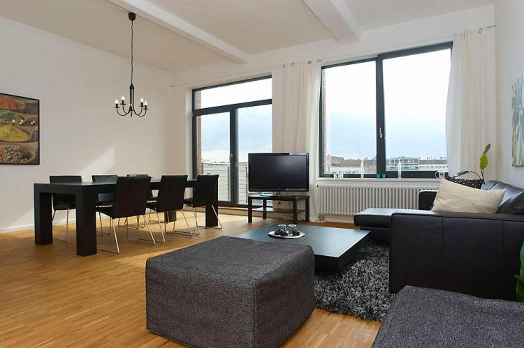 Spacious Studio Apartment Friedrichshain Berlino Camera foto